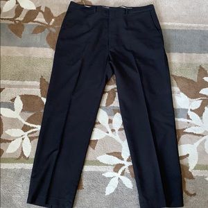 Haggar Men’s Black Dress Pants, 38x32